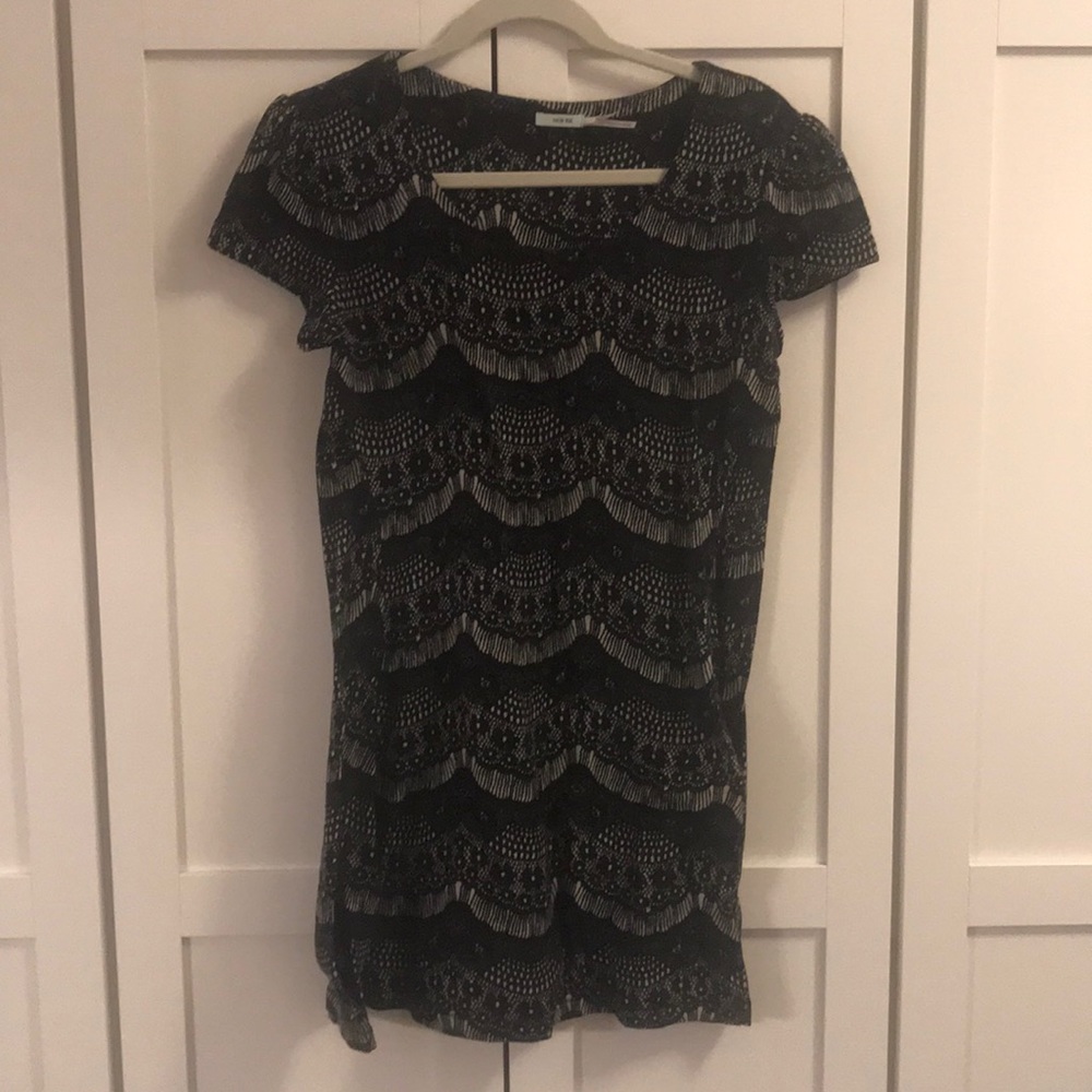 Beautiful patterned fabric dress